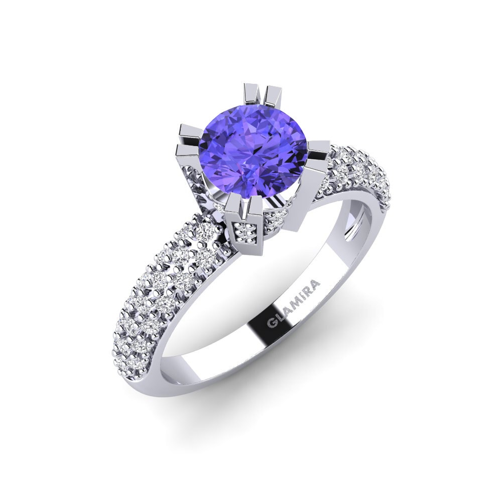 Tanzanite Bridal Set Swanky Ring A