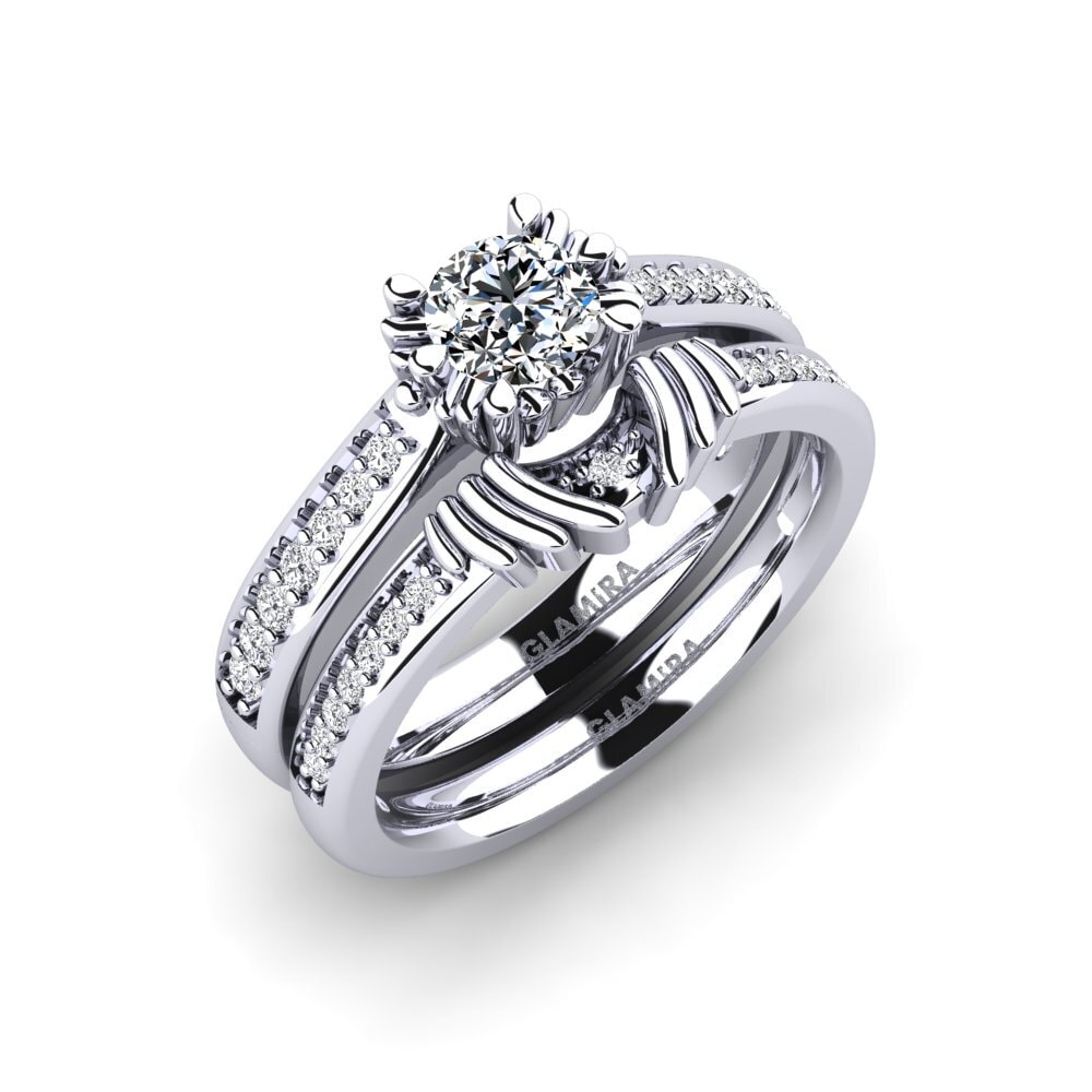 Zircônia Conjunto Nupcial Snazy