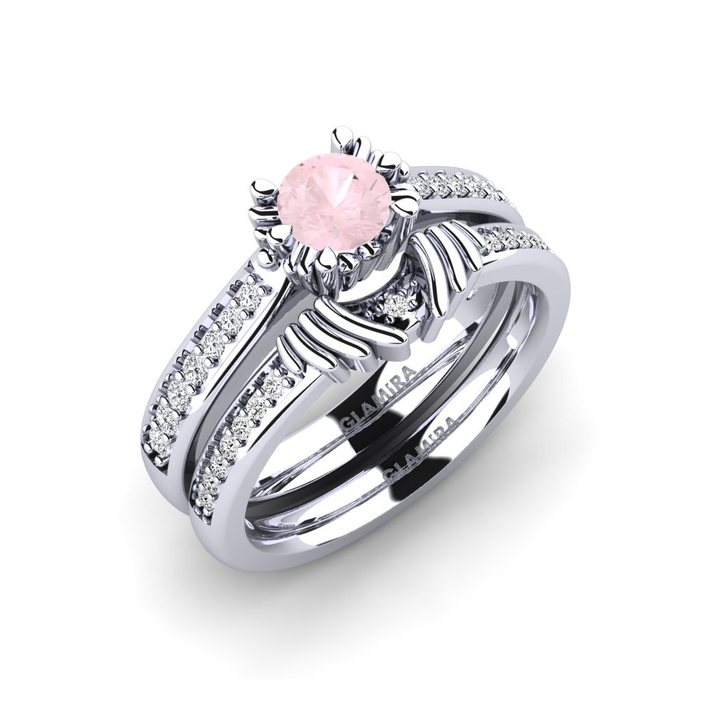 Rose Quartz Bridal Set Snazy