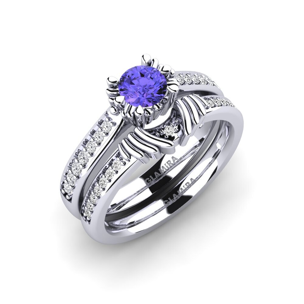 Tanzanite Bridal Set Snazy