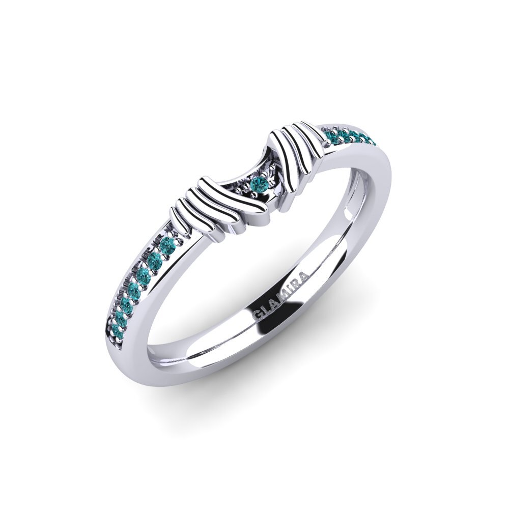 Diamant Bleu Ensemble de mariée Snazy Bague B