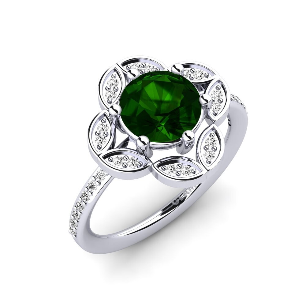 Grüner Turmalin Ring Dabria