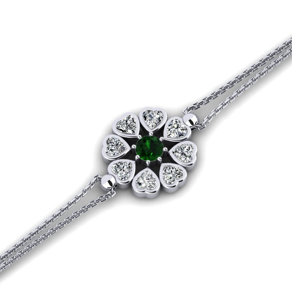 Green Tourmaline Women's Bracelet Daces
