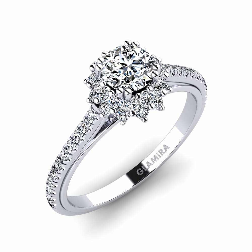 Swarovski Crystal Engagement Ring Daffney