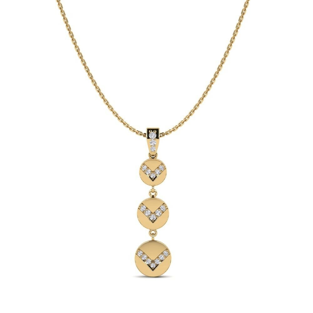 0.134 Carat Women's Pendant Daikanbo