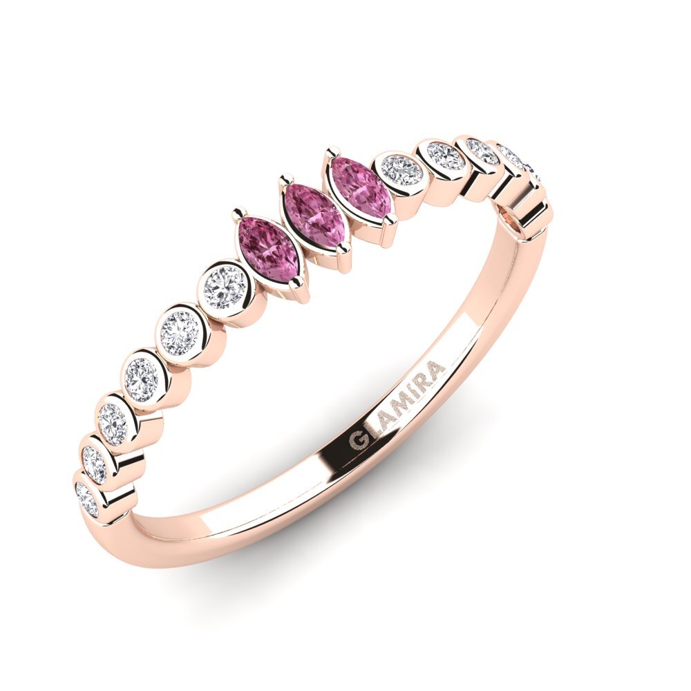 Grenat de Rhodolite Bague Dais