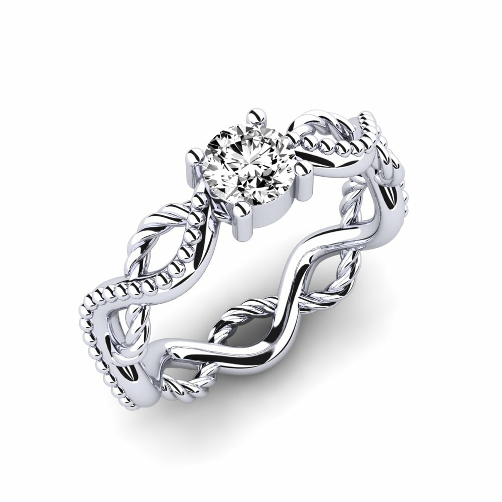 Moissanite Engagement Ring Daister