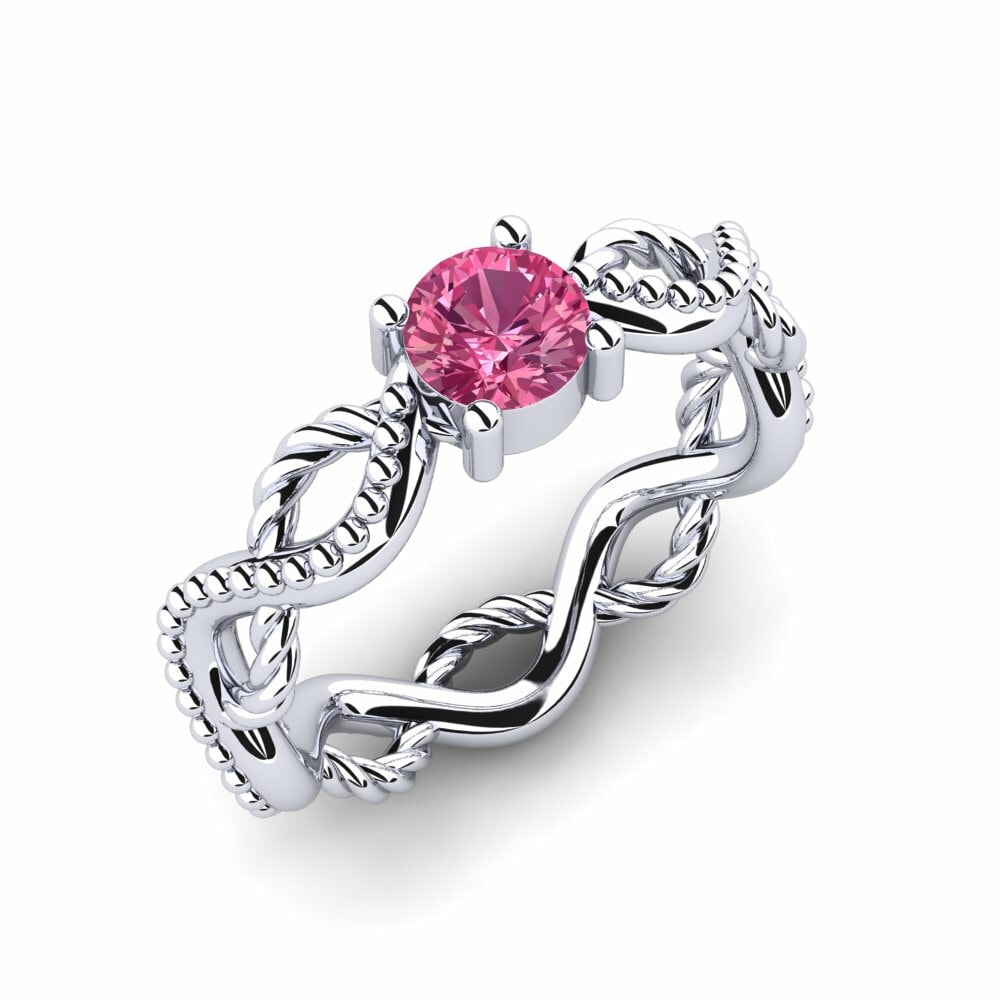Turmalina rosa Anillo de Mujer Daister