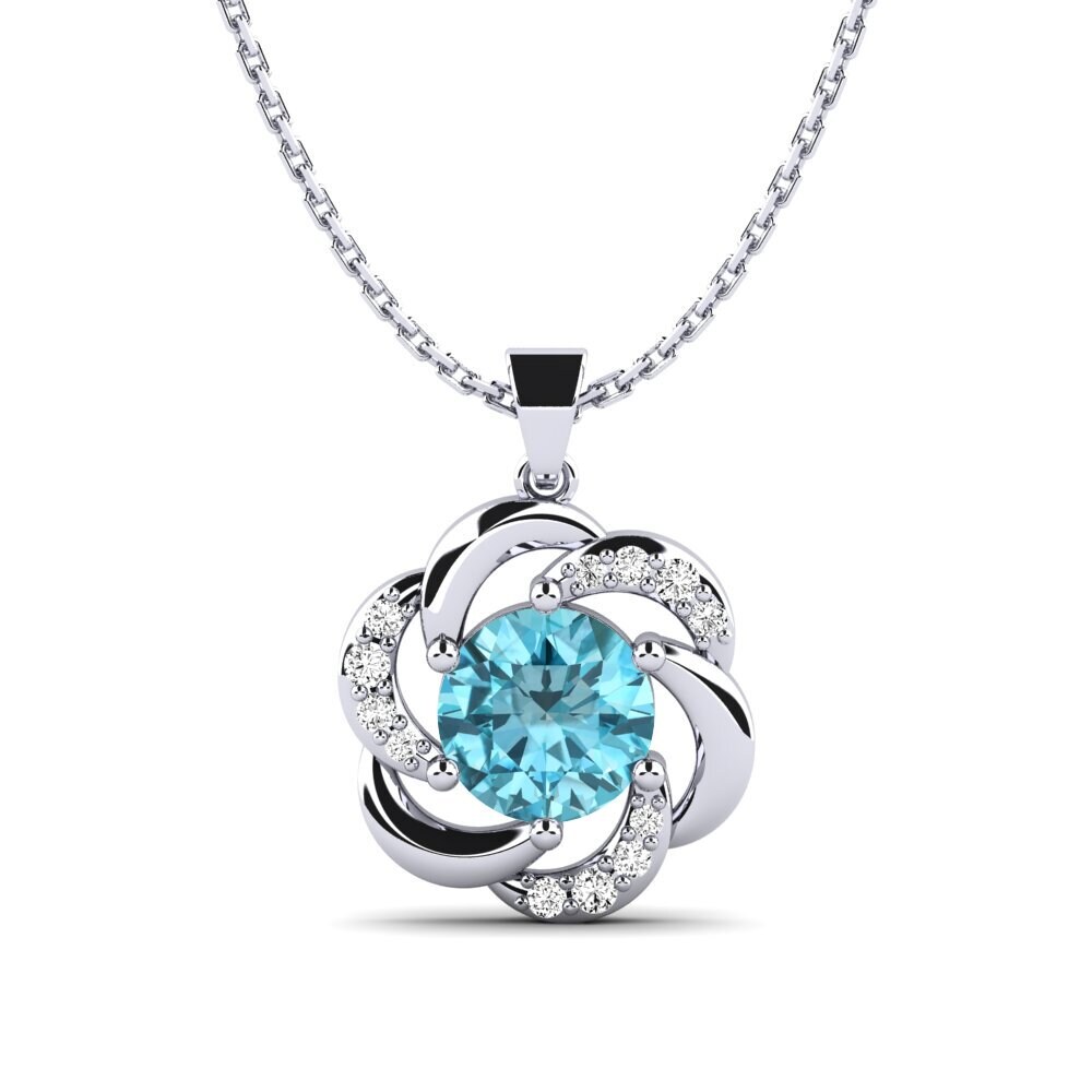 Blue Zircon Women's Pendant Dajana