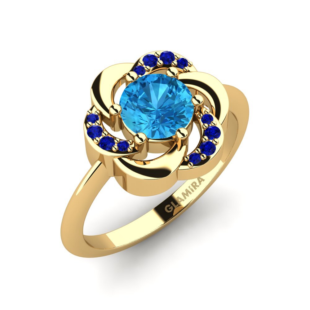 Blue Topaz Ring Dajana