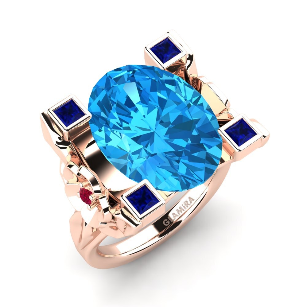 Blue Topaz Ring Danelle
