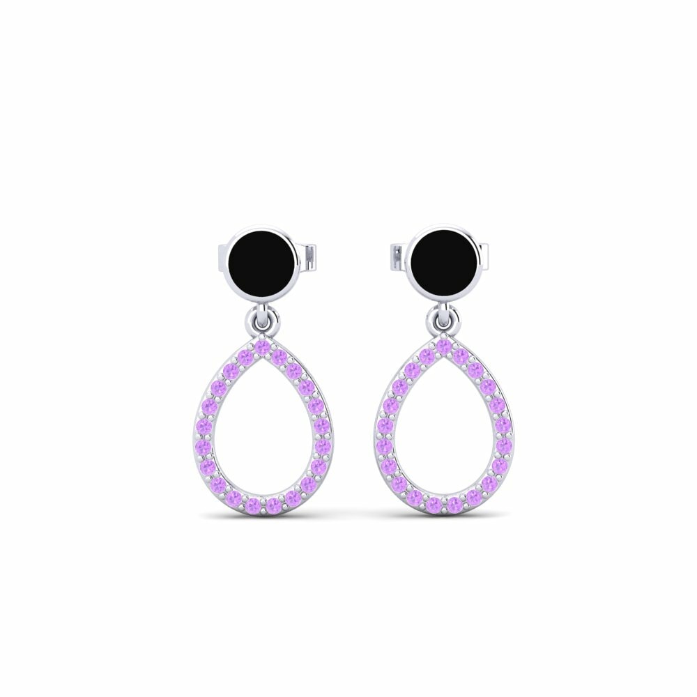 Amethyst Women's Earring Danesa