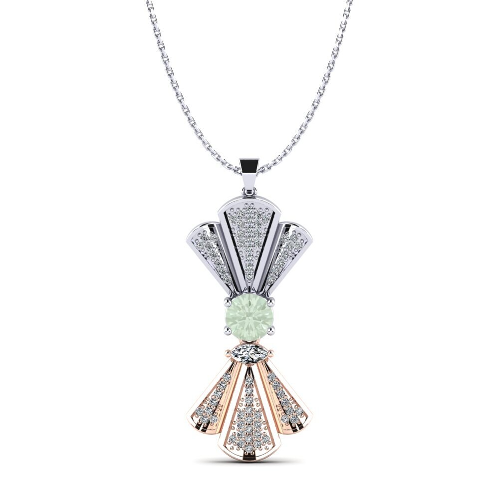 Green Amethyst Women's Pendant Dani