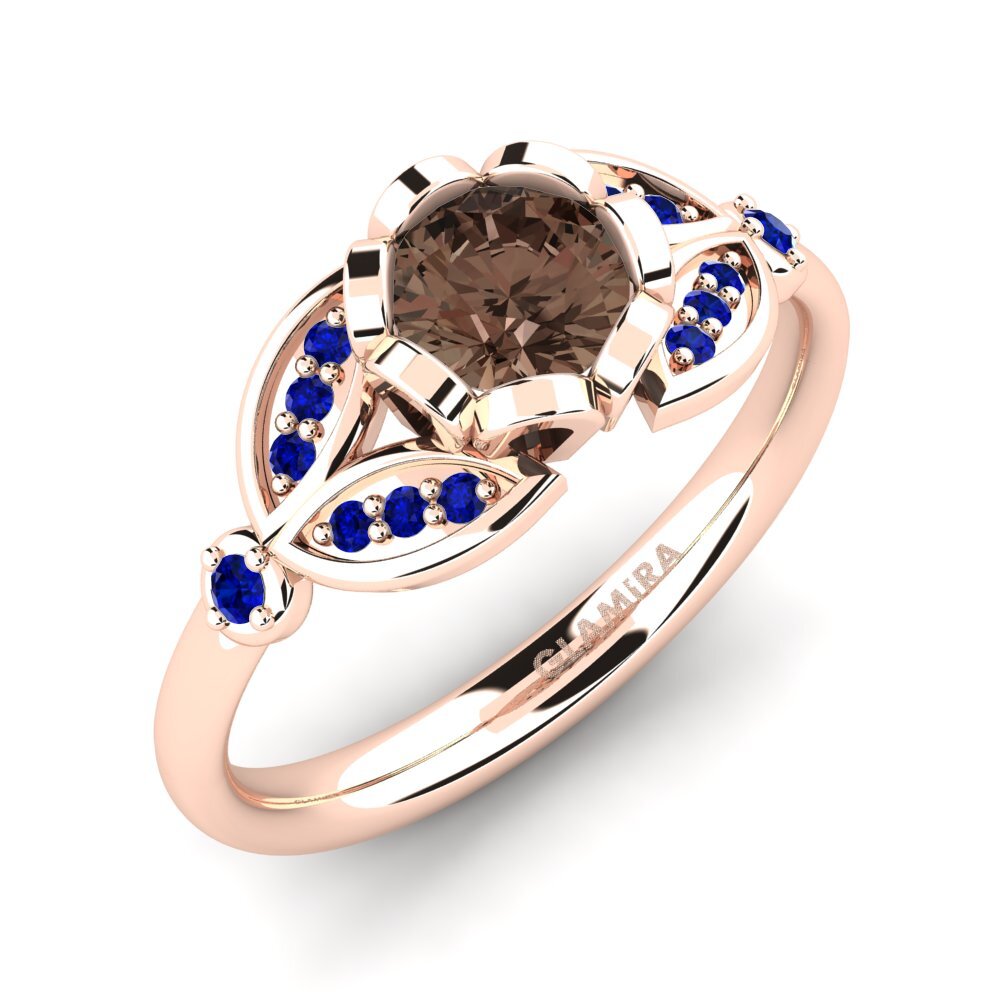 14ct Rose Gold Ring Danika