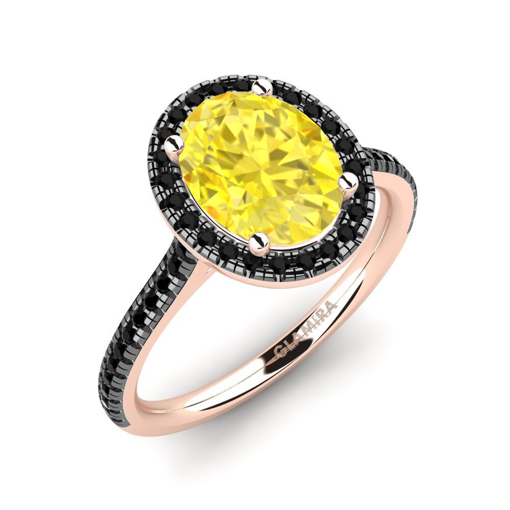 Sarı Safir Kadın Yüzük Dannielle 1.62 crt
