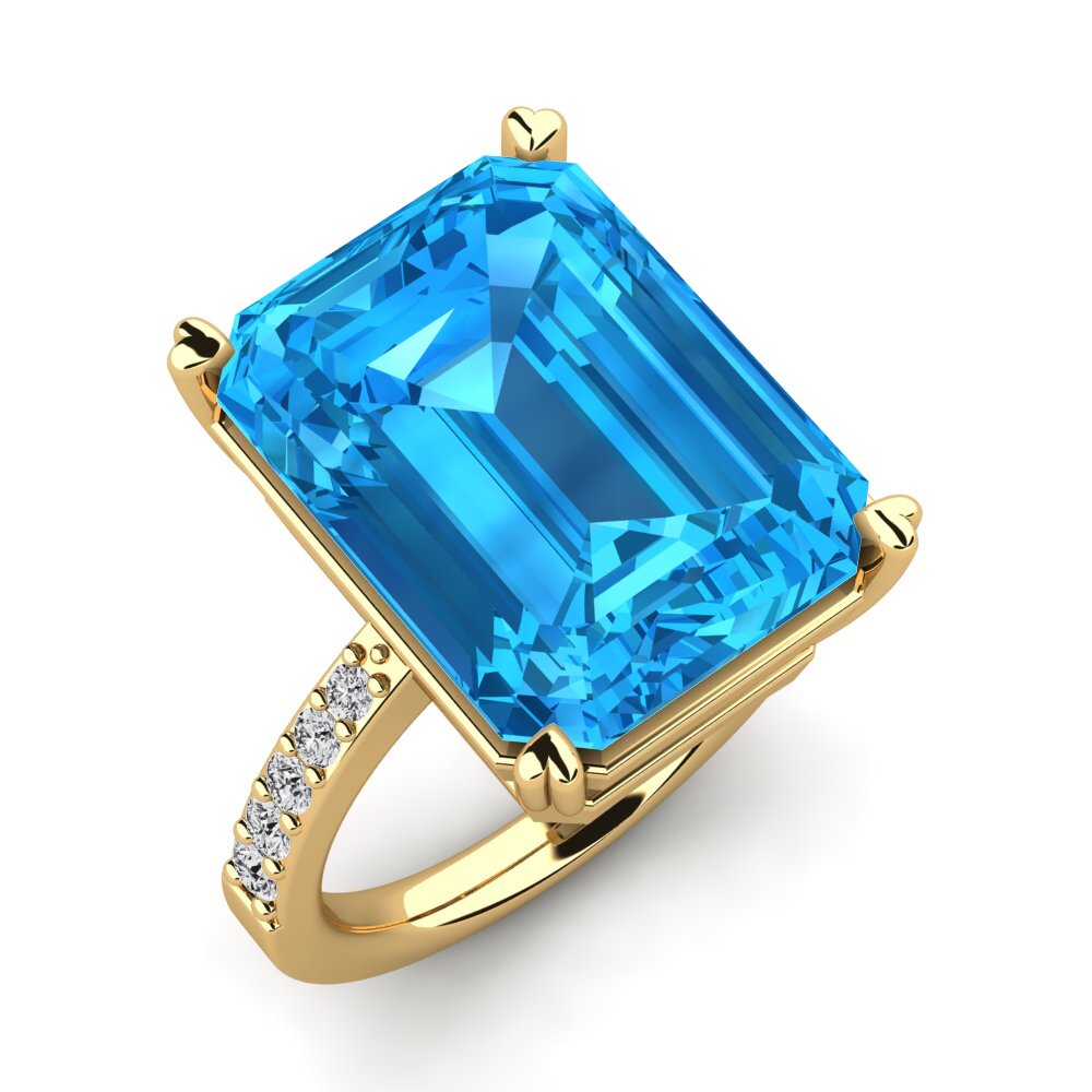 9ct Yellow Gold Ring Darcie