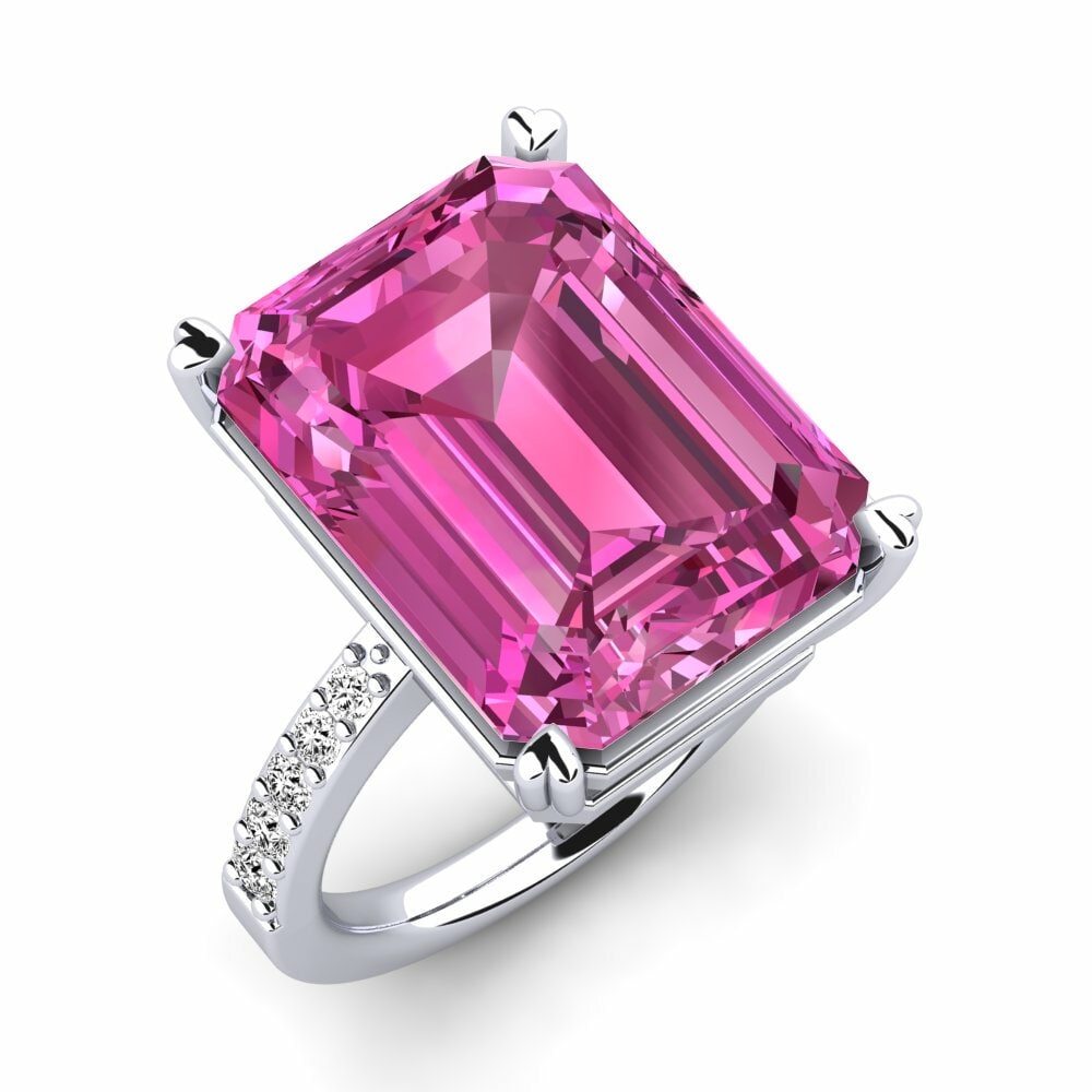 Anello Darcie Topazio Rosa