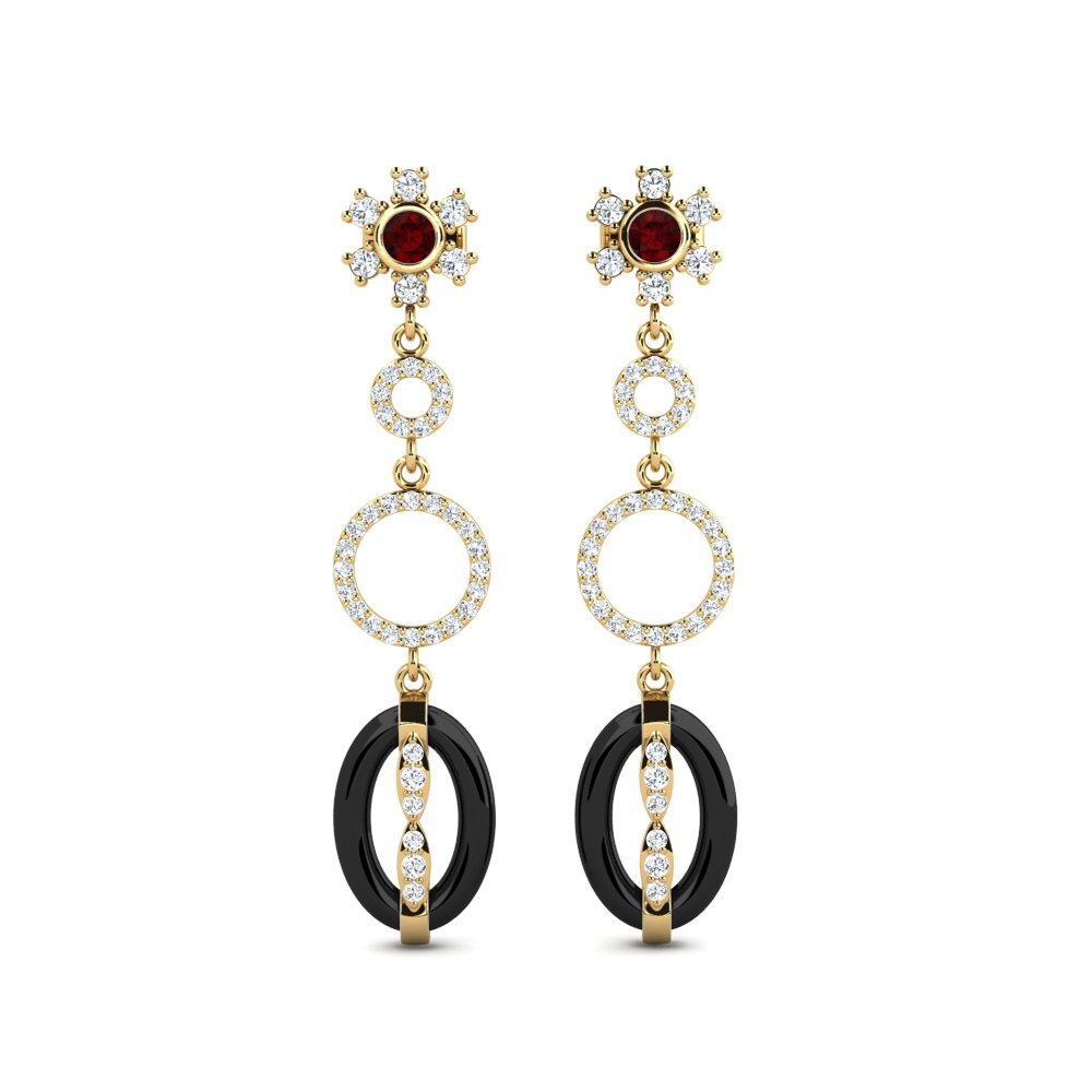 Garnet Women's Earring Dardana