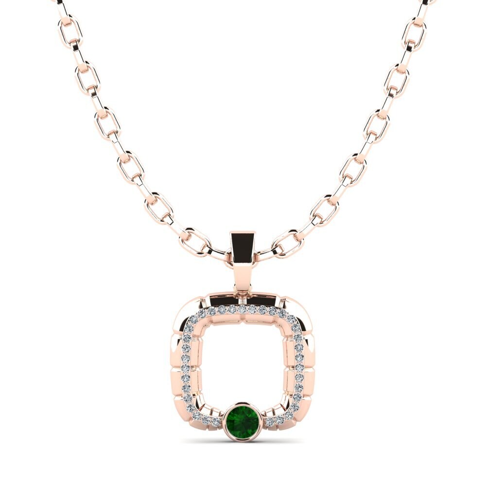 Green Tourmaline Men's Pendant Darkrai