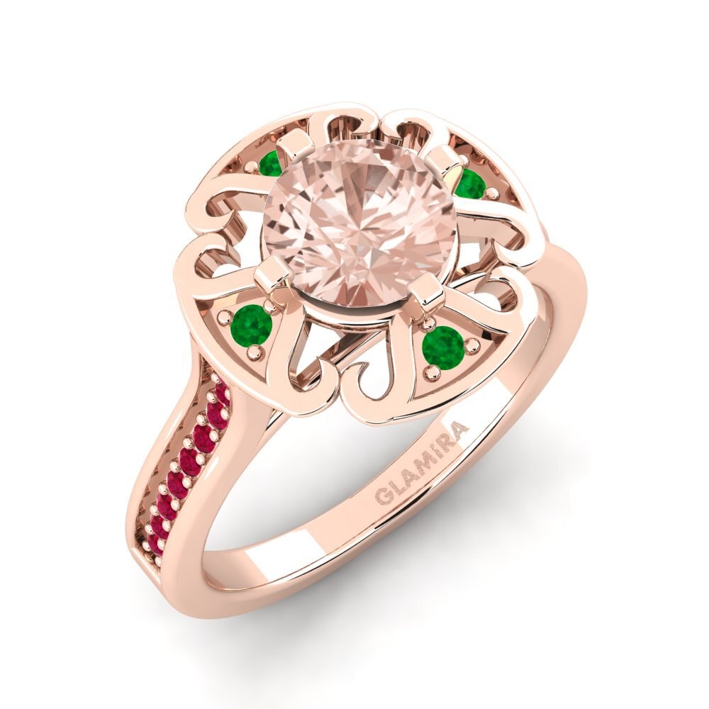 Morganite Engagement Ring Darlia