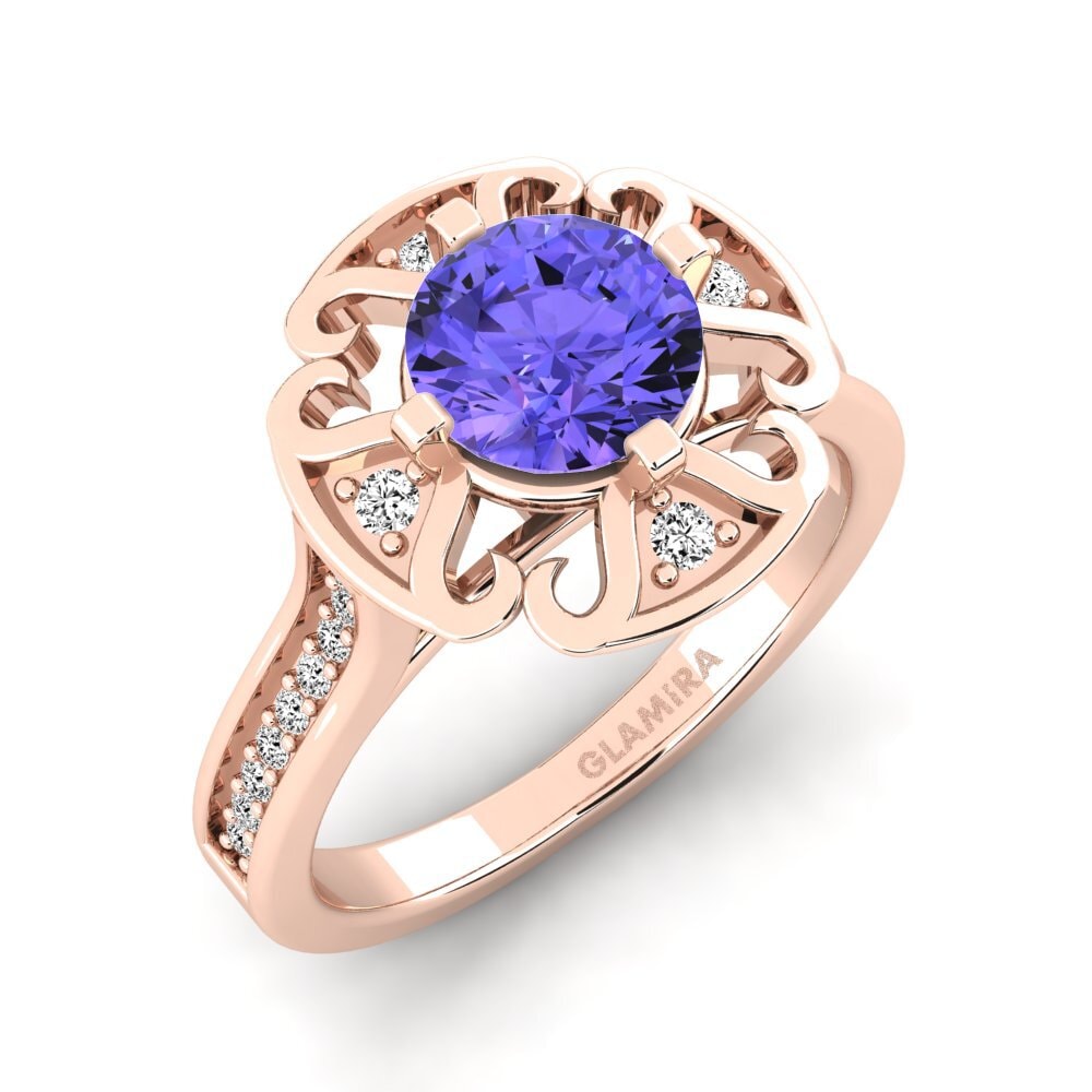Tanzanite Engagement Ring Darlia