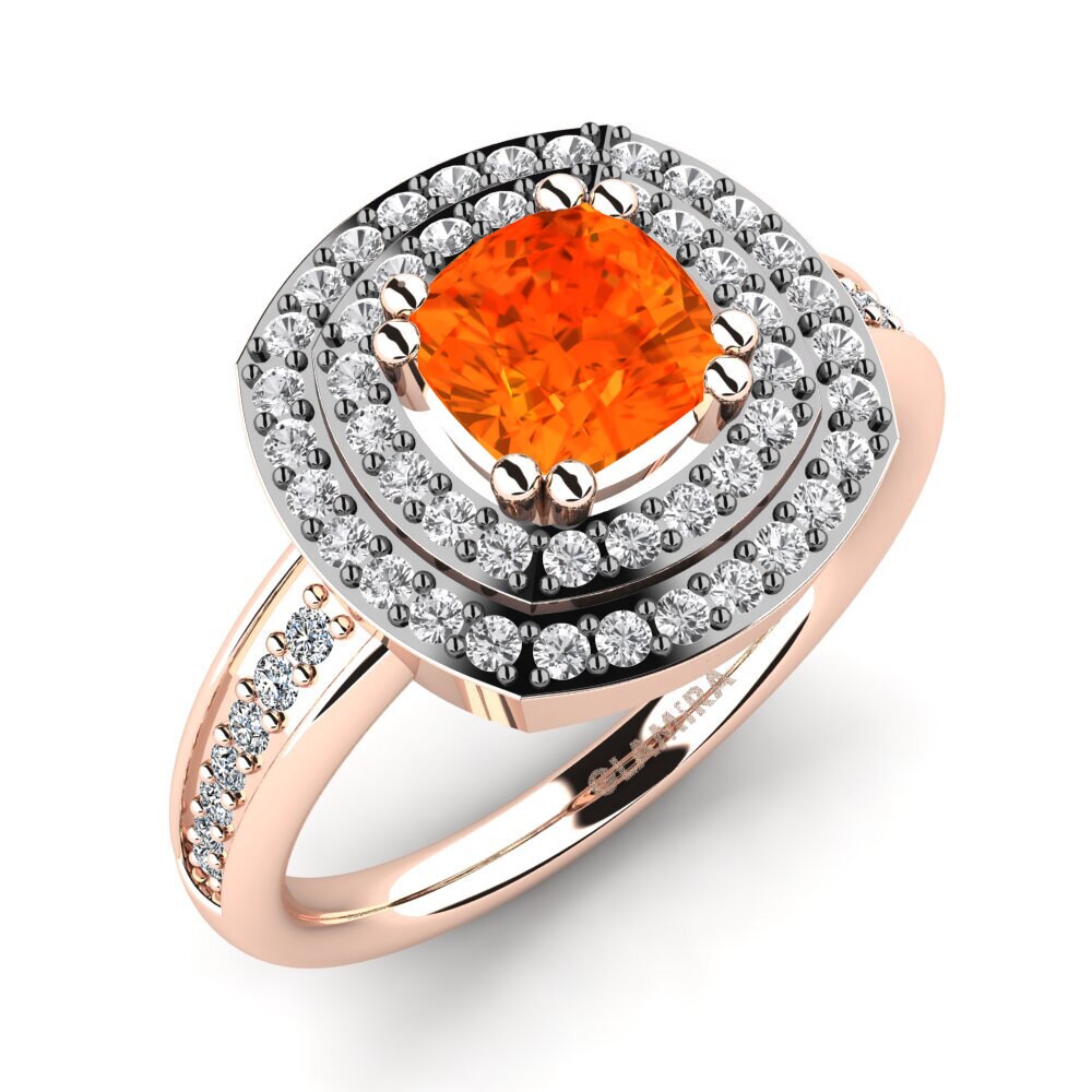Fire Opal Engagement Ring Darline