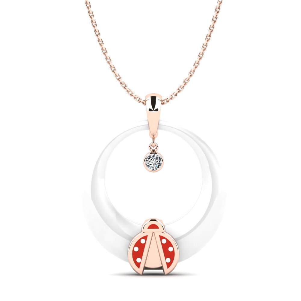 14k Rose Gold Women's Pendant Daron