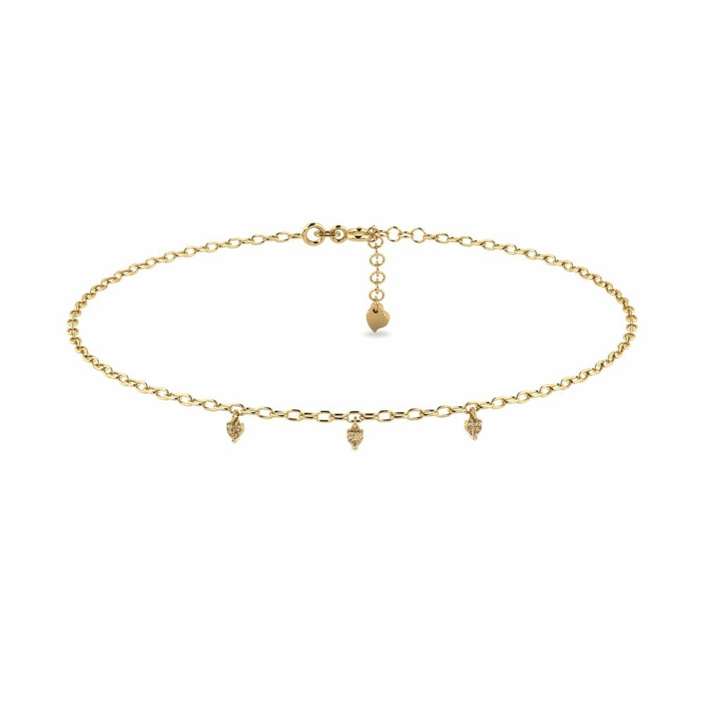 Brown Diamond Women's Anklet Darphin