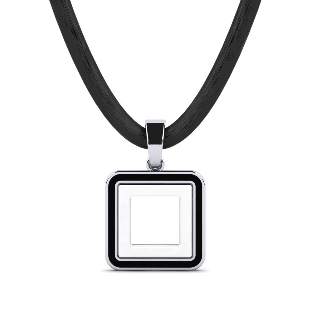 14ct White Gold Men's Pendant Darst