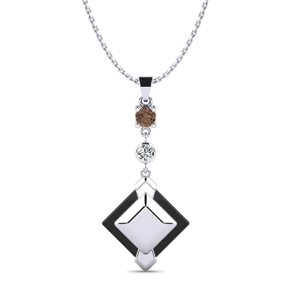 Smoky Quartz Women's Pendant Davsiy