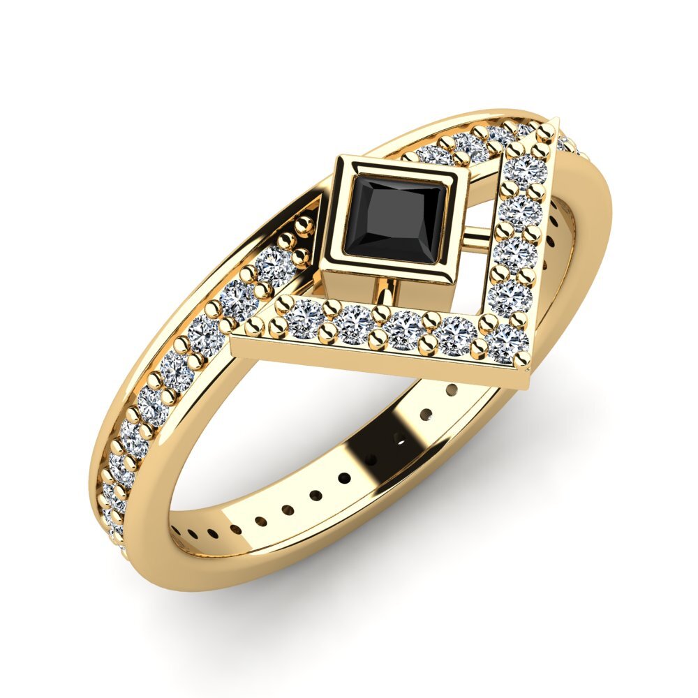 Black Onyx Pinky Ring Dayana