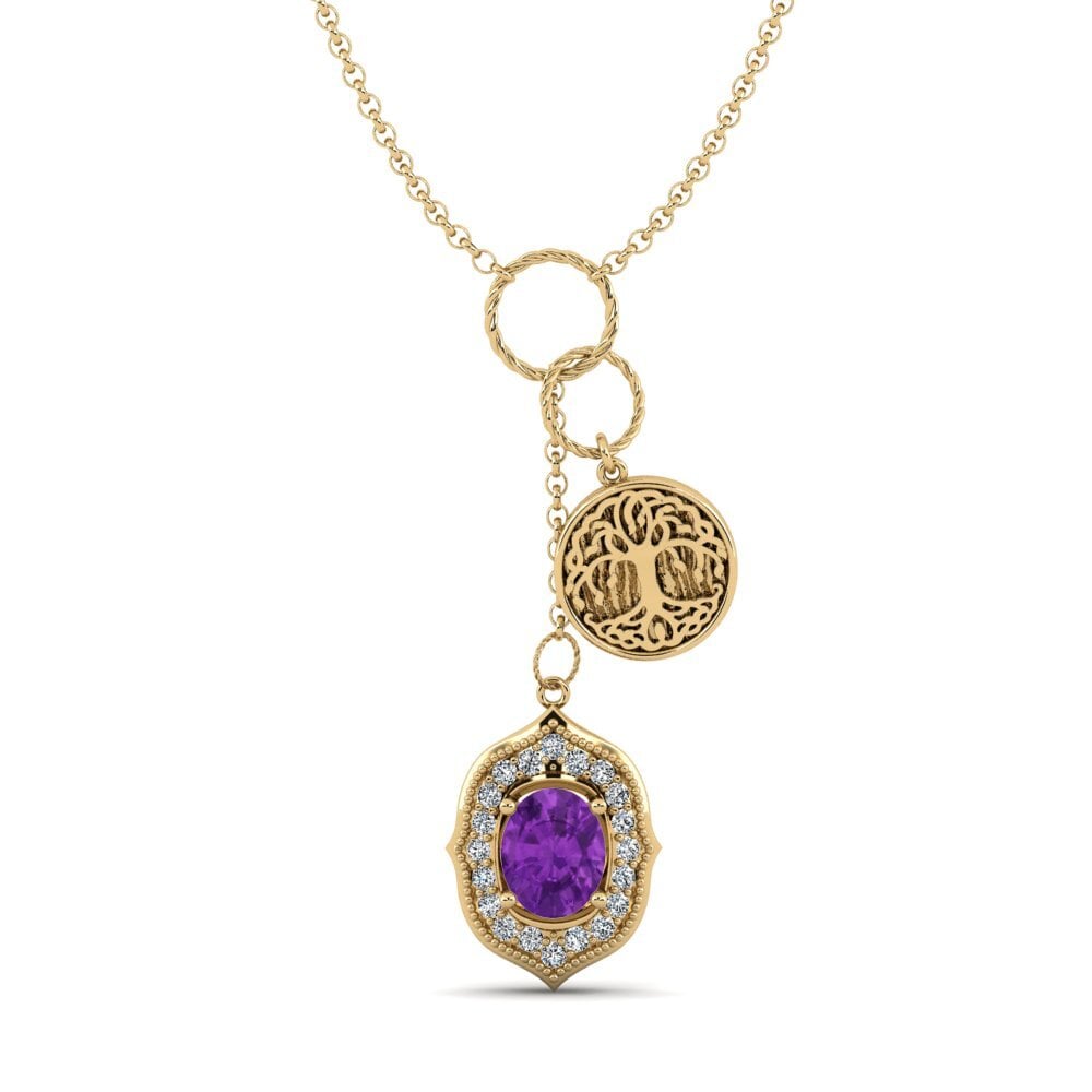 Amethyst Women's Necklace Daylla