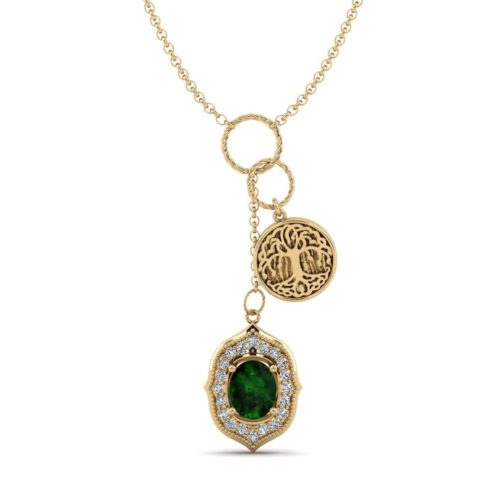 Green Tourmaline Women's Necklace Daylla
