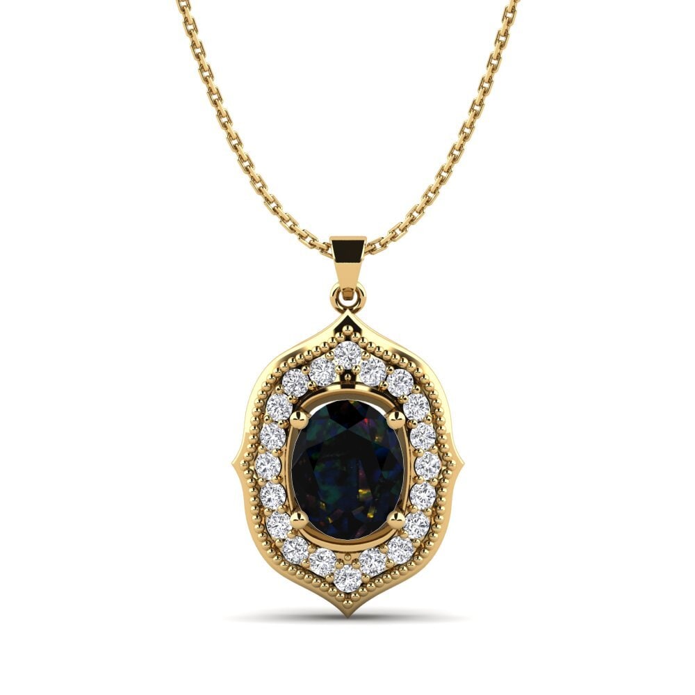 Black Opal Women's Pendant Dayys