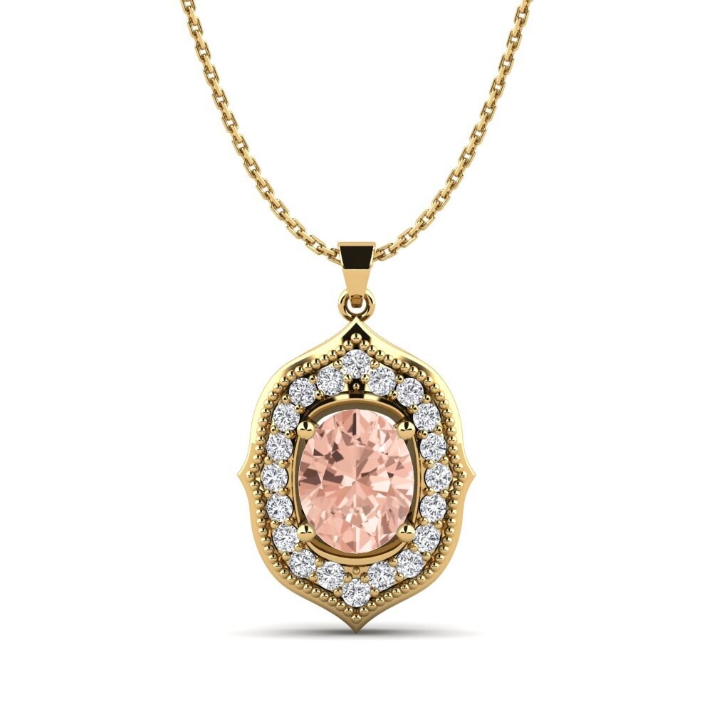 Morganite Women's Pendant Dayys