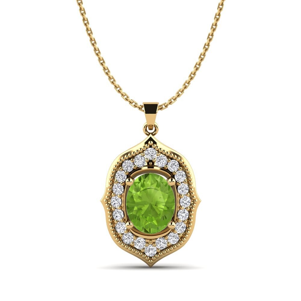 Peridot Women's Pendant Dayys