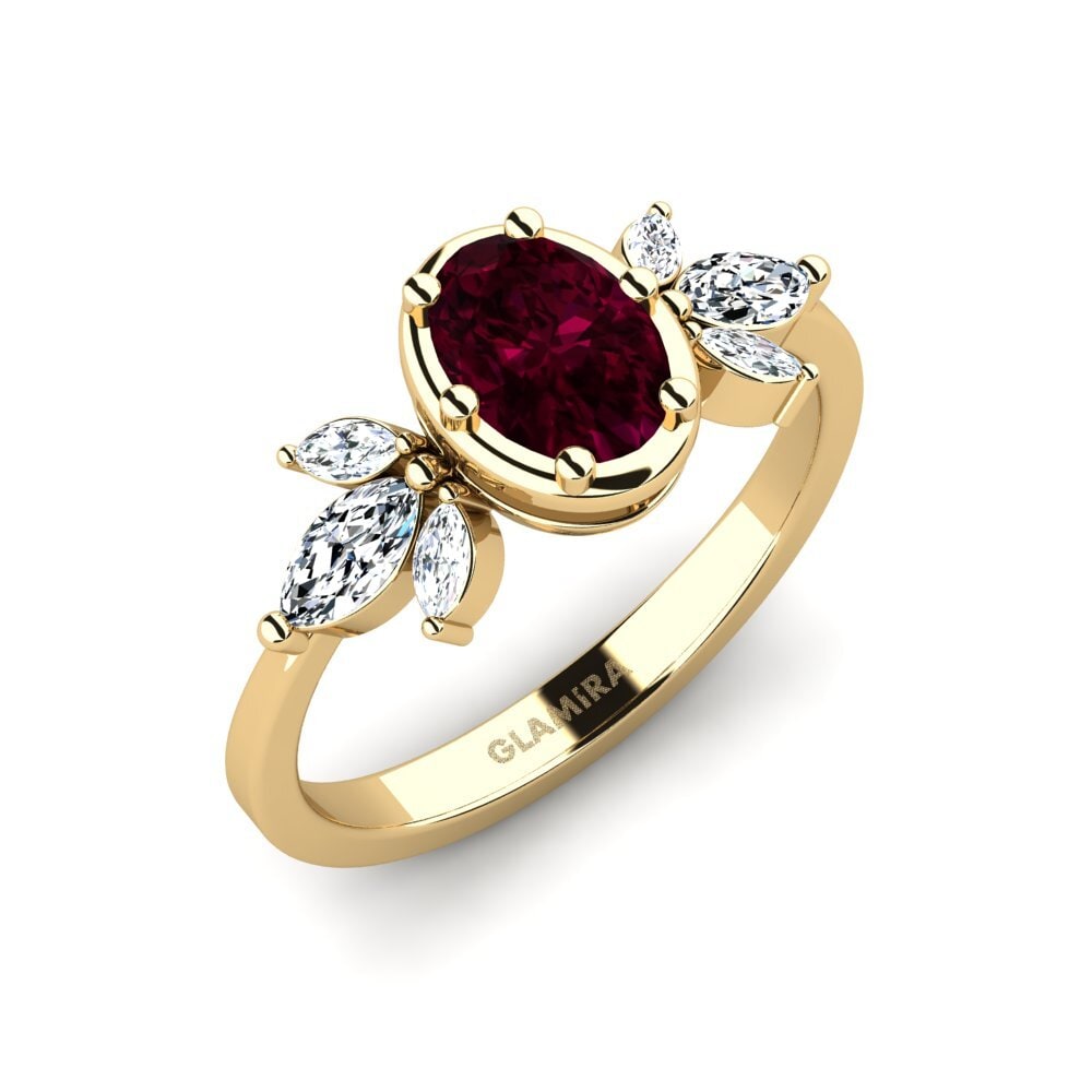 Rhodolite Garnet Ring Deasib
