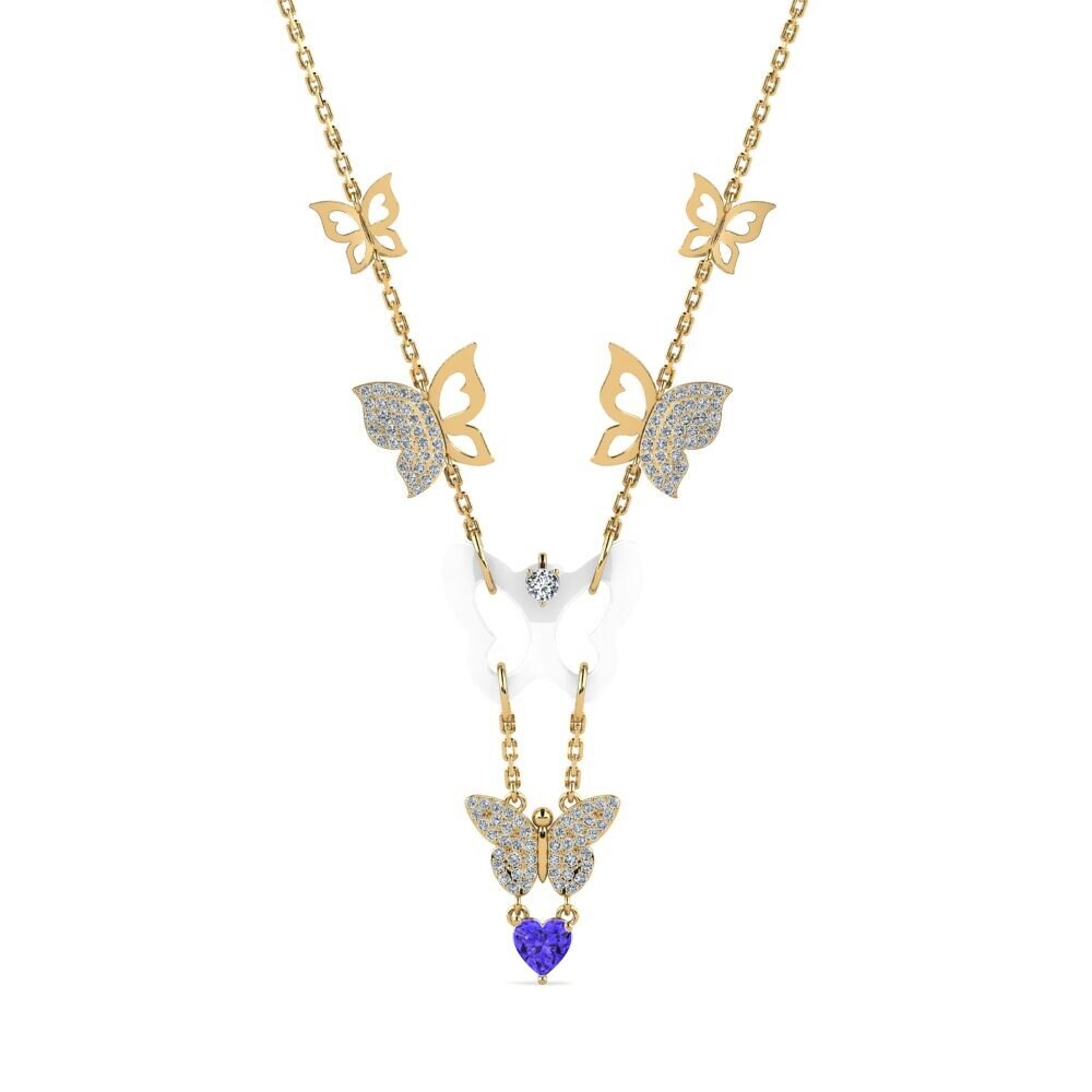 Tanzanite Women's Necklace Debruyn