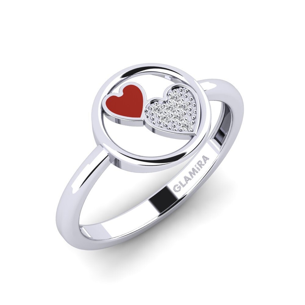 Diamante cultivado en laboratorio Anillo Decant