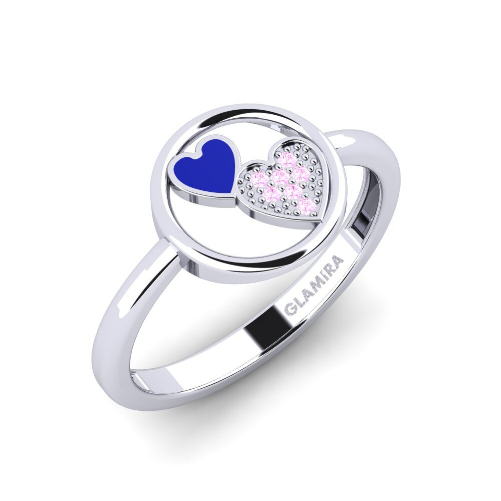 Zafiro Rosado Anillo Decant