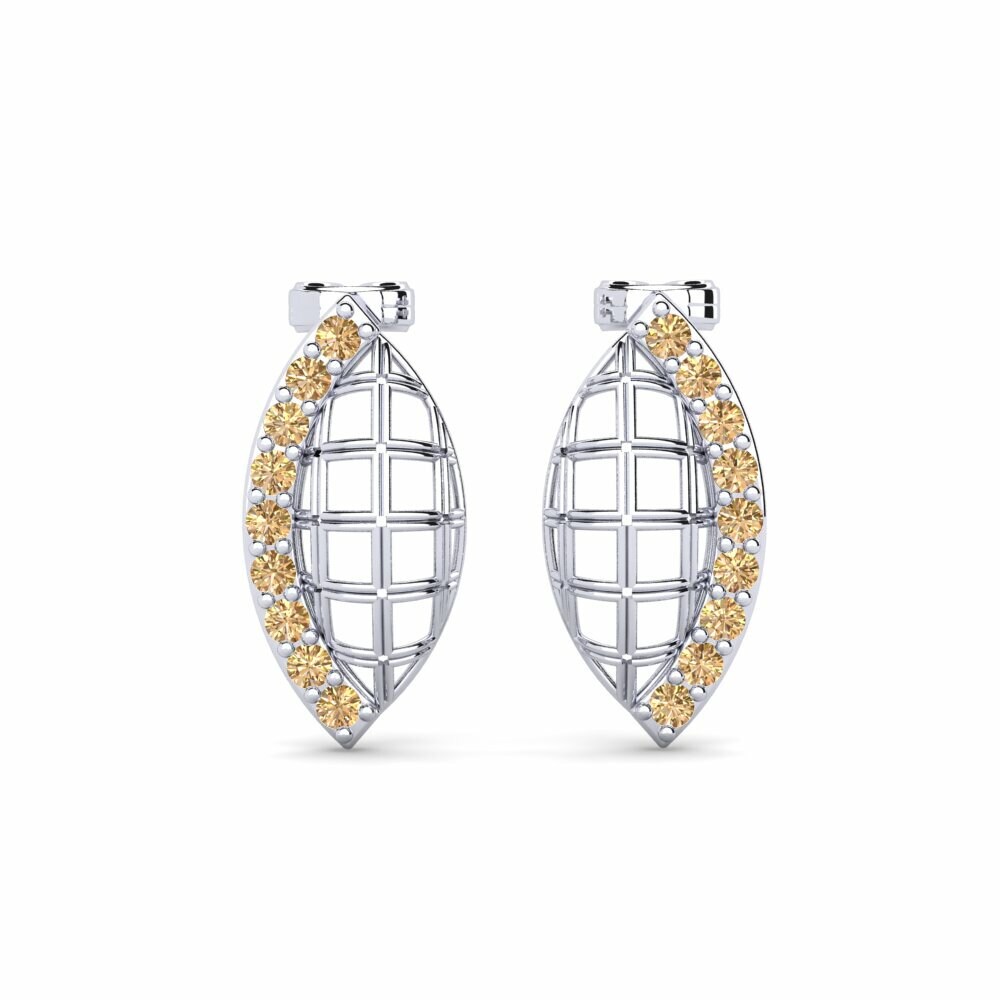 Brown Diamond Women's Earring Decapite