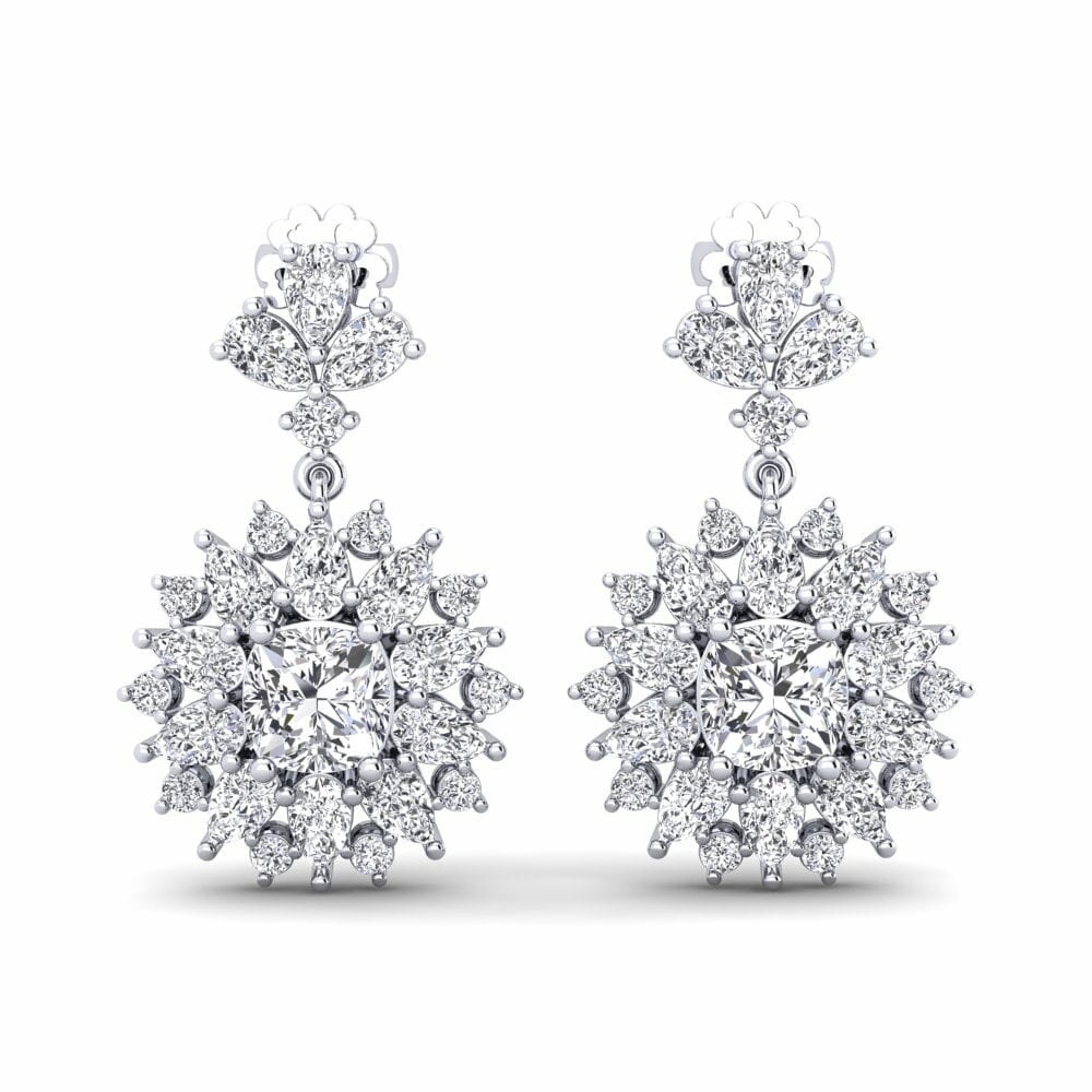 Real 2025 platinum earrings