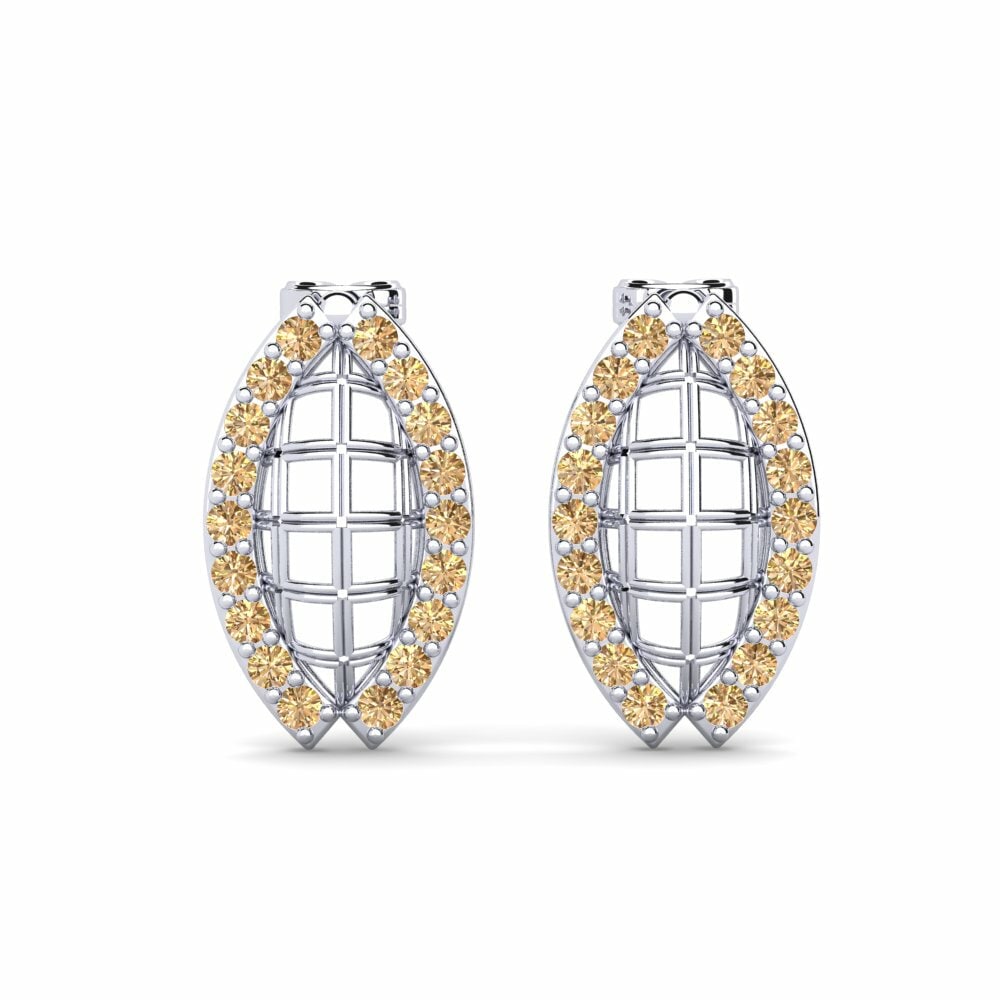 Brown Diamond Women's Earring Decennale