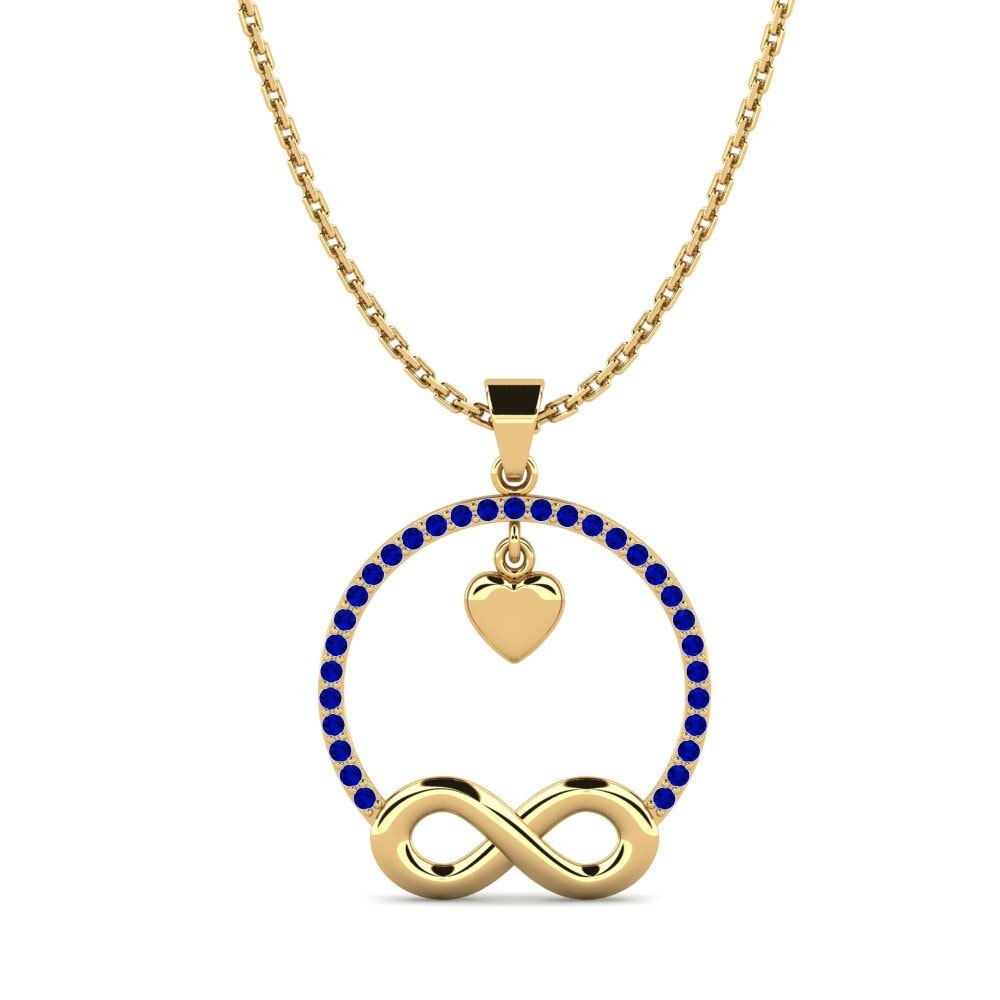 Sapphire Women's Pendant Dechen