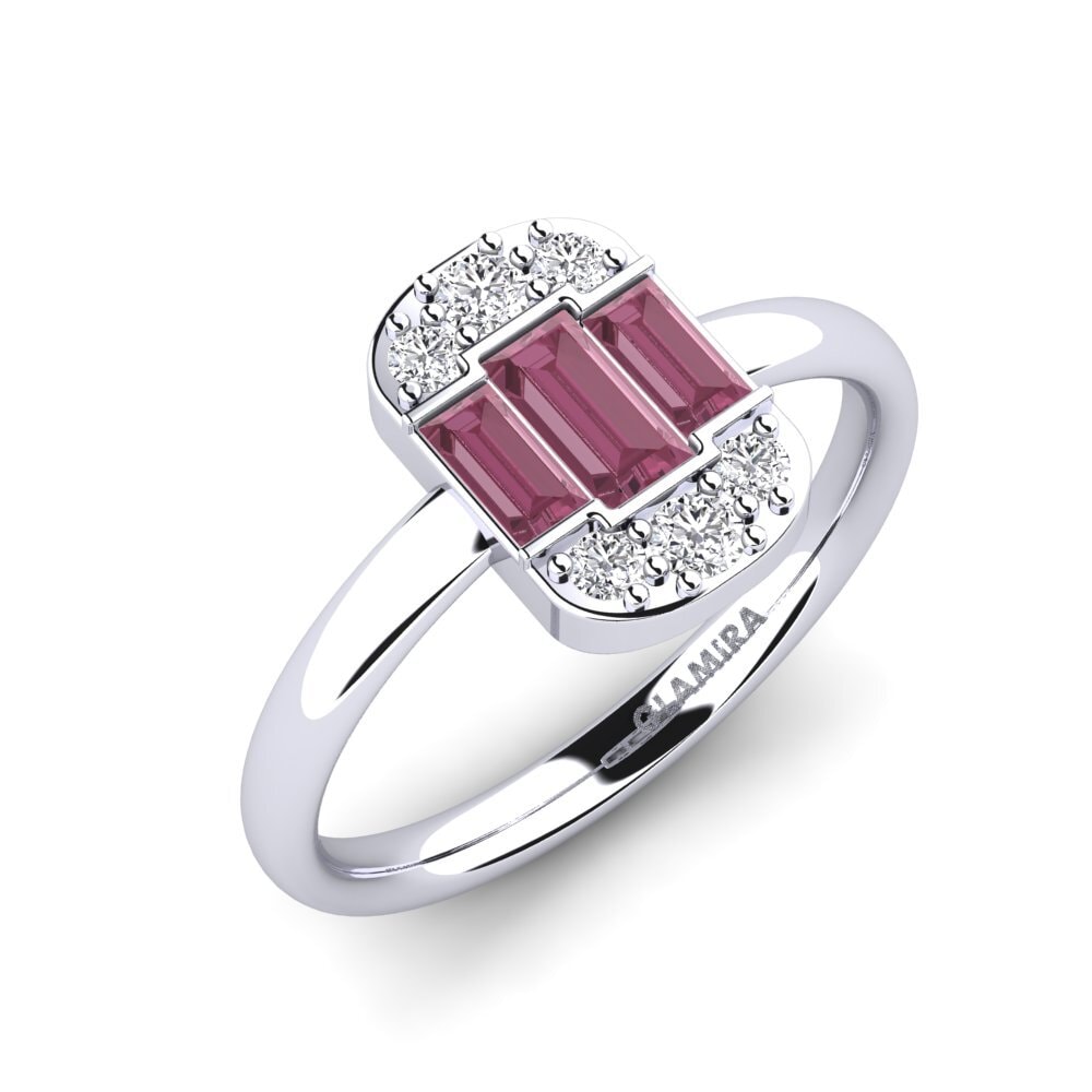 Rhodolite Garnet Ring Decrux
