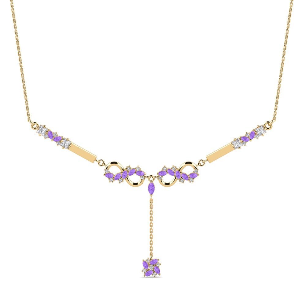 Amethyst Women's Necklace Decus