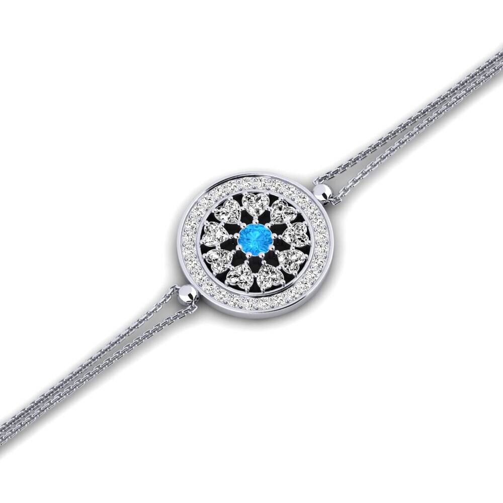 Blue Topaz Women's Bracelet Deepikay
