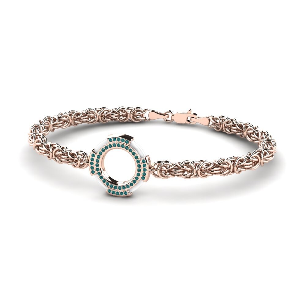 14ct Rose Gold Men's Bracelet Deforge
