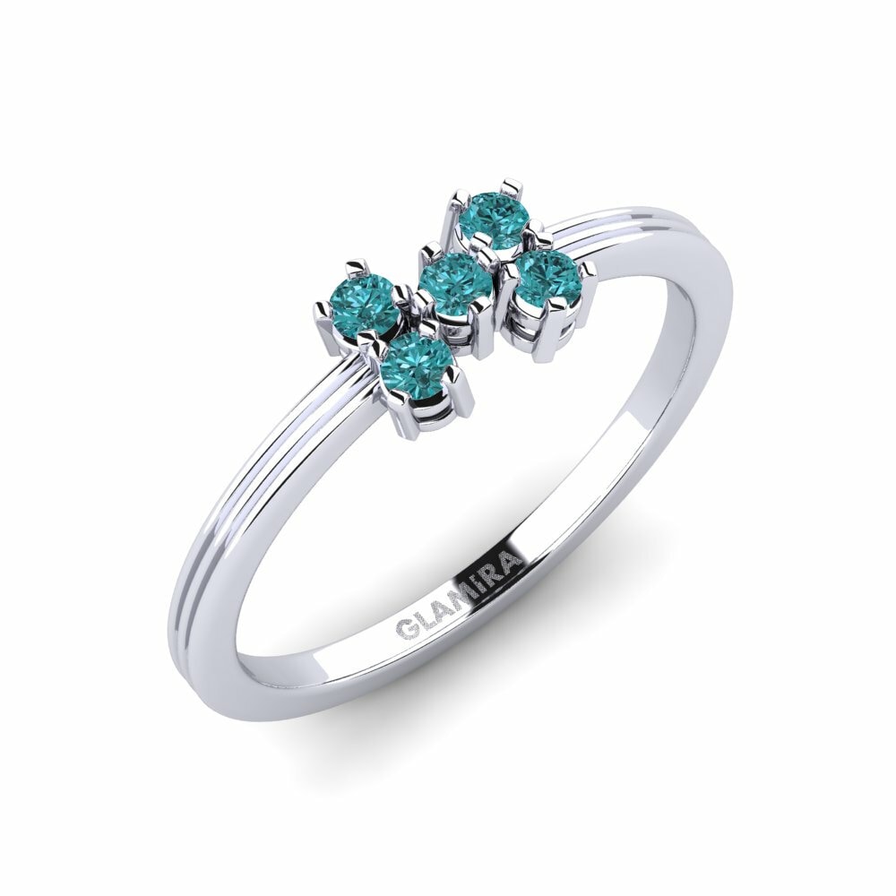 Blue Diamond Ring Delis
