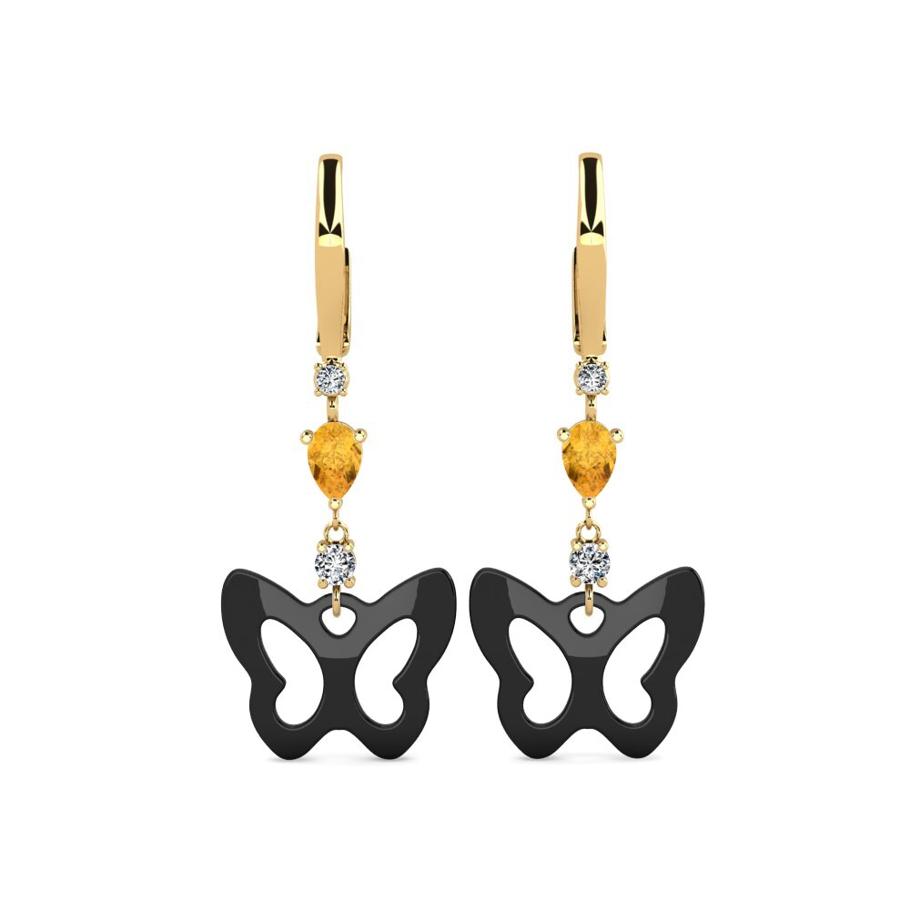 Citrine Women's Earring Demarco